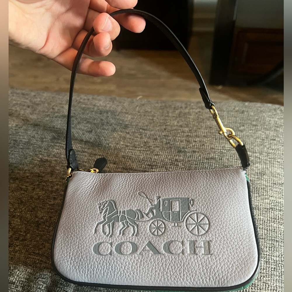Brand New Coach Teal/Green Nolita